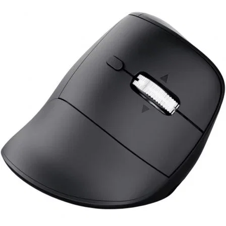 Trust Vyran 26107 Ratón Vertical Inalámbrico Ergonómico Recargable 3200 DPI Bluetooth Hyperscroll